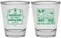 Personalized Baby Shower Shot Glasses - Christmas Gender Reveal | 90194