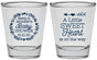 Personalized Baby Shower Shot Glasses - Little Sweet Heart | 90195