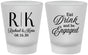 Custom Engagement Frosted Shot Glasses - Eat Drink Be Engaged | 10000