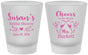 Custom Bridal Shower Frosted Shot Glasses - Future Mrs | 100005