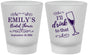 Custom Bridal Shower Frosted Shot Glasses - I'll Drink To The That | 100006