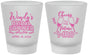 Custom Bridal Shower Frosted Shot Glasses - Future Mrs | 100011