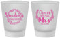 Custom Bridal Shower Frosted Shot Glasses - Future Mrs | 100015