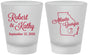 Custom Wedding Frosted Shot Glasses - Georgia | 109