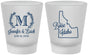 Custom Wedding Frosted Shot Glasses - Idaho | 111