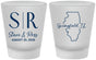 Custom Wedding Frosted Shot Glasses - Illinois | 112