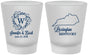 Custom Wedding Frosted Shot Glasses - Kentucky | 116