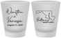 Custom Wedding Frosted Shot Glasses - Maryland | 119