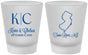 Custom Wedding Frosted Shot Glasses - New Jersey | 129
