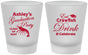Custom Graduation Frosted Shot Glasses - Class Of 2027 Crawfish Boil | 130000
