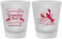 Custom Graduation Frosted Shot Glasses - Class Of 2027 Crawfish Boil | 130002