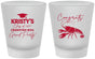 Custom Graduation Frosted Shot Glasses - Class Of 2027 Crawfish Boil | 130003
