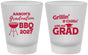 Custom Graduation Frosted Shot Glasses - Class Of 2027 Bbq | 130007