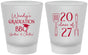 Custom Graduation Frosted Shot Glasses - Class Of 2027 Bbq | 130008