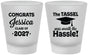 Custom Graduation Frosted Shot Glasses - Class Of 2027 Tassel Hassel | 130012