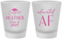 Custom Graduation Frosted Shot Glasses - Class Of 2027 Educated Af | 130019