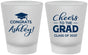 Custom Graduation Frosted Shot Glasses - Class Of 2027 Cheers Grad | 130020