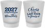 Custom Graduation Frosted Shot Glasses - Class Of 2027 Last Four Years | 130023