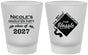 Custom Graduation Frosted Shot Glasses - Class Of 2027 Tassel Hassel | 130032