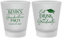 Custom Graduation Frosted Shot Glasses - Class Of 2027 Eat Drink Graduate | 130043