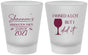 Custom Graduation Frosted Shot Glasses - Class Of 2027 Wined A Lot | 130044