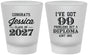 Custom Graduation Frosted Shot Glasses - Class Of 2027 99 Problems | 130047