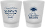 Custom Graduation Frosted Shot Glasses - Class Of 2027 Adventure Begin | 130048