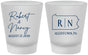 Custom Wedding Frosted Shot Glasses - Pennsylvania | 137