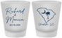 Custom Wedding Frosted Shot Glasses - South Carolina | 139