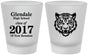 Custom Class Reunion Frosted Shot Glasses - Class Of 2017 10 Year | 140000