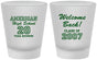 Custom Class Reunion Frosted Shot Glasses - Class Of 2007 20 Year | 140001