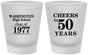 Custom Class Reunion Frosted Shot Glasses - Class Of 1977 50 Year | 140004