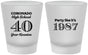 Custom Class Reunion Frosted Shot Glasses - Class Of 1987 40 Year | 140008