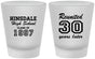 Custom Class Reunion Frosted Shot Glasses - Class Of 1997 30 Year | 140012