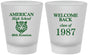 Custom Class Reunion Frosted Shot Glasses - Class Of 1987 40 Year | 140013