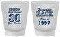 Custom Class Reunion Frosted Shot Glasses - Class Of 1997 30 Year | 140022