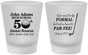 Custom Class Reunion Frosted Shot Glasses - Class Of 1977 50 Year | 140024