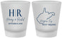 Custom Wedding Frosted Shot Glasses - West Virginia | 147