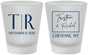 Custom Wedding Frosted Shot Glasses - Wyoming | 149