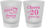 Custom Retirement Frosted Shot Glasses - Off The Clock | 150001