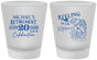 Custom Retirement Frosted Shot Glasses - Fishing Reeling In | 150007
