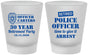 Custom Retirement Frosted Shot Glasses - Police Officer | 150010
