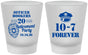 Custom Retirement Frosted Shot Glasses - Police Officer | 150012
