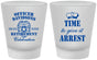 Custom Retirement Frosted Shot Glasses - Police Officer | 150014