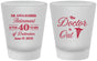 Custom Retirement Frosted Shot Glasses - Doctor | 150017