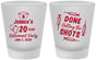 Custom Retirement Frosted Shot Glasses - Nurse | 150026