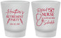 Custom Retirement Frosted Shot Glasses - Nurse | 150028