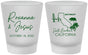 Custom Wedding Frosted Shot Glasses - California | 154