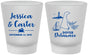 Custom Wedding Frosted Shot Glasses - Delaware | 157