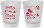Custom Wedding Frosted Shot Glasses - Florida | 158